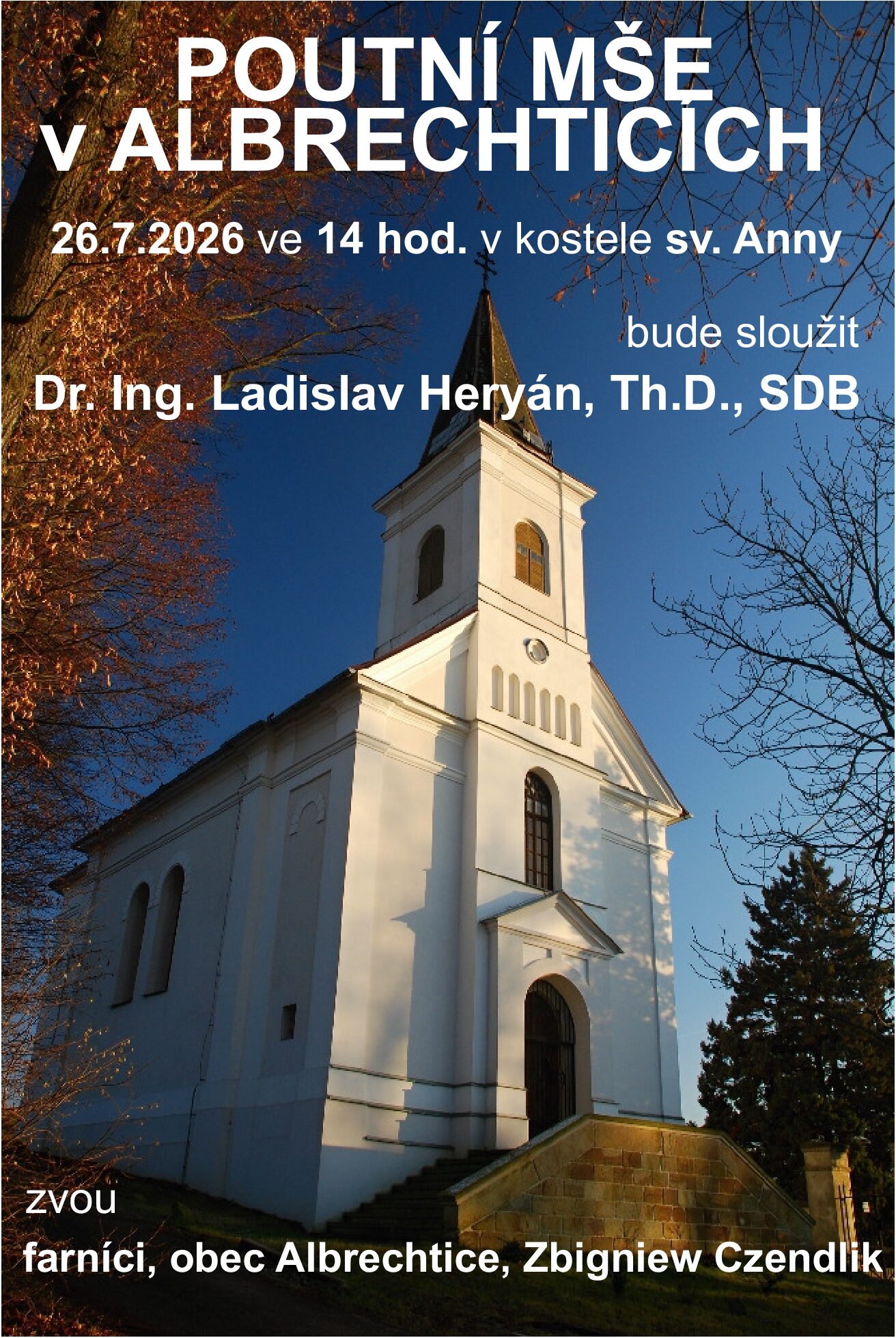 POUTNÍ MŠE V ALBRECHTICÍCH